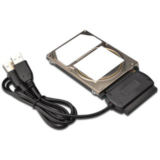 Digitus USB 2.0 auf IDE/SATA Adapter für 2.5" und 3.5"