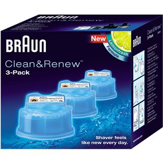 Braun Clean & Renew (3er-Pack) CCR 3 Reinigungskartusche