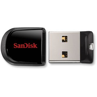 32 GB SanDisk Cruzer Fit schwarz/silber USB 2.0