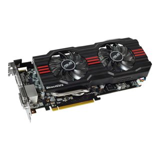 2GB Asus Radeon HD 7870 GHz Edition DirectCU II v2 Aktiv PCIe 3.0 x16