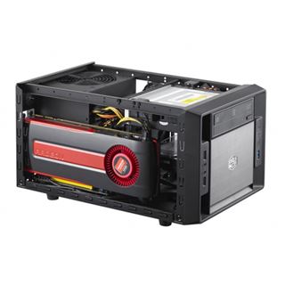 Cooler Master Elite 120 ITX Tower ohne Netzteil schwarz