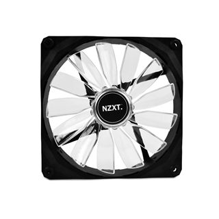 NZXT FZ rot 140x140x25mm 1000 U/min 24 dB(A) schwarz/transparent