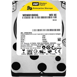 900GB WD XE Enterprise WD9001BKHG 32MB 2.5" (6.4cm) SAS 3Gb/s