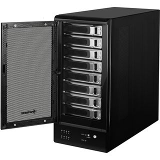 Sharkoon 8-Bay Raid-Station 3.5" (8,89cm) eSATA/USB 3.0 schwarz