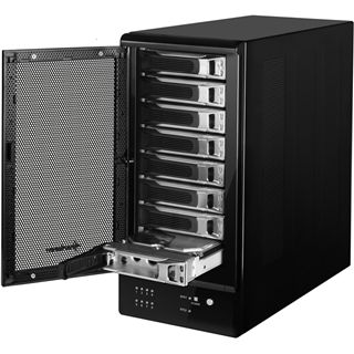 Sharkoon 8-Bay Raid-Station 3.5" (8,89cm) eSATA/USB 3.0 schwarz