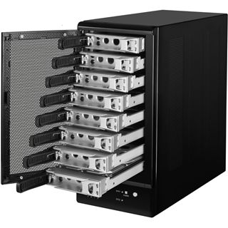 Sharkoon 8-Bay Raid-Station 3.5" (8,89cm) eSATA/USB 3.0 schwarz