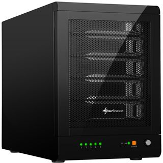 Sharkoon 5-Bay RAID-Station 3.5" (8,89cm) eSATA/USB 3.0 schwarz