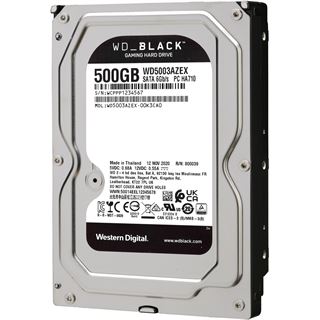 500GB WD Black WD5003AZEX 64MB 3.5" (8.9cm) SATA 6Gb/s