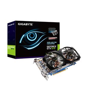 2GB Gigabyte GeForce GTX 670 Aktiv PCIe 3.0 x16 (Retail)