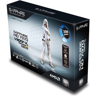 3GB Sapphire Radeon HD 7970 GHz Edition Vapor-X Aktiv PCIe 3.0 x16