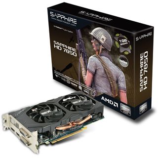 1GB Sapphire Radeon HD 7850 Aktiv PCIe 3.0 x16 (Full Retail)