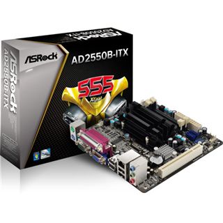 ASRock AD2550B-ITX Intel NM10 So.BGA Single Channel DDR3 Mini-ITX