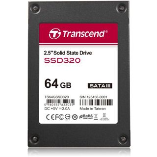 64GB Transcend SSD320 2.5" (6.4cm) SATA 6Gb/s MLC Toggle