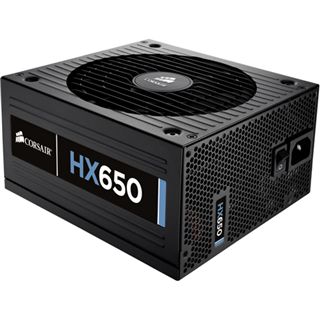 650 Watt Corsair HX Series Modular 80+ Gold