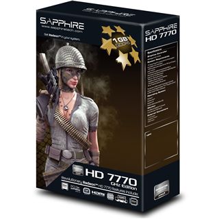 1GB Sapphire Radeon HD 7770 GHz Edition FleX Aktiv PCIe 3.0 x16 (Lite