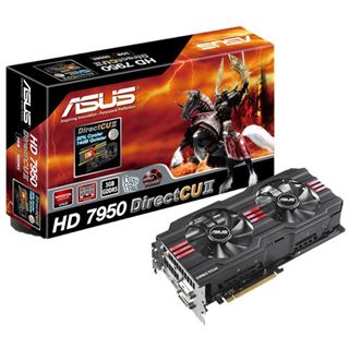 3GB Asus Radeon HD 7950 DC2-3GD5-V2 Aktiv PCIe 3.0 x16 (Retail)