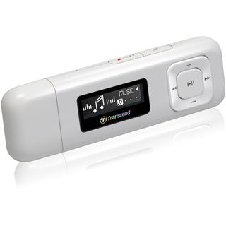 Transcend MP330K MP3 Player 8GB wei&szlig;