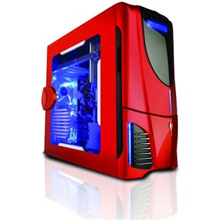 NZXT Apollo Midi Tower ohne Netzteil rot