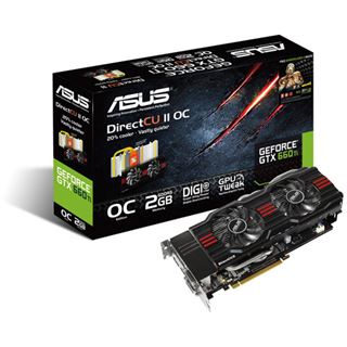 2GB Asus GeForce GTX 660 Ti DirectCU II OC Borderlands 2 Edition