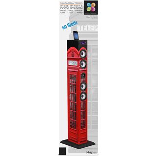 Bigben Interactive GmbH Sound Tower TW1 Phone Box 2.1 System 60W RMS