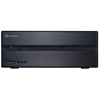 Silverstone La Scala LC-10B-E Desktop ohne Netzteil schwarz