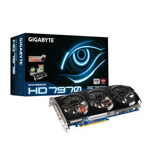 3GB Gigabyte Radeon HD 7970 GHz Edition Aktiv PCIe 3.0 x16 (Retail)