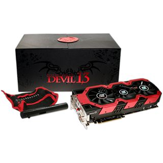 6GB PowerColor Radeon HD 7990 Devil 13 Edition Aktiv PCIe 3.0 x16