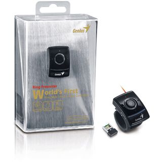 Genius Ring Maus USB schwarz (kabellos)