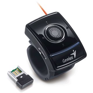 Genius Ring Maus USB schwarz (kabellos)