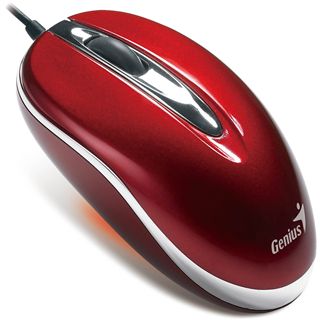 Genius Mini Traveler USB rot (kabelgebunden)