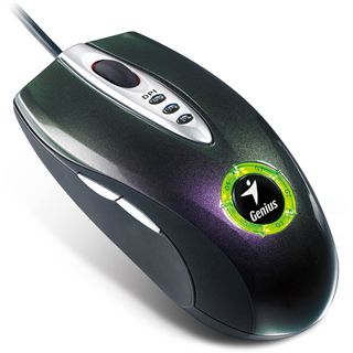 Genius Maus Navigator 535 black USB Laser Gaming Maus