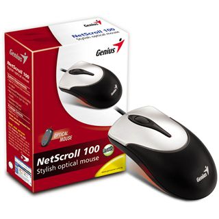 Genius NetScroll 100 USB silber (kabelgebunden)