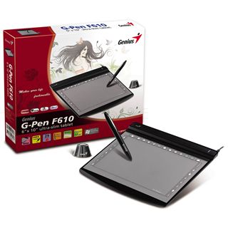 Genius G-Pen F610 250x150 mm USB schwarz