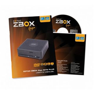 ZOTAC Mini PC ZBox Plus Giga ID72 (I3,4GB,DVD,320GB,VGA,WL)