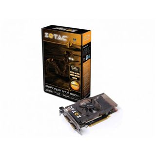 1GB ZOTAC GeForce GTX 550 Ti Aktiv PCIe 2.1 x16 (Retail)