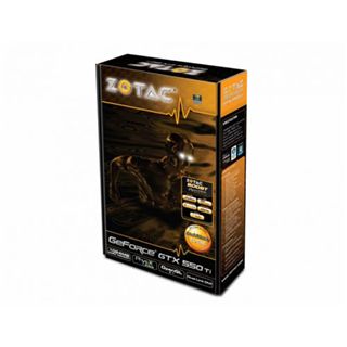 1GB ZOTAC GeForce GTX 550 Ti Aktiv PCIe 2.1 x16 (Retail)