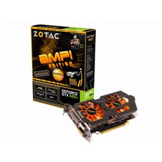 2GB ZOTAC GeForce GTX 660 Ti AMP! Edition Borderlands 2 Aktiv PCIe