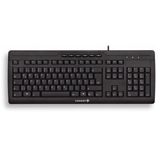 CHERRY Evolution Stream XT PS/2 & USB Schwedisch schwarz