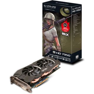 3GB Sapphire Radeon HD 7950 Boost Aktiv PCIe 3.0 x16 (Lite Retail)