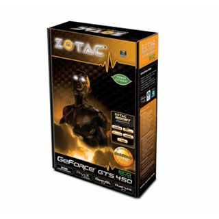 2GB ZOTAC GeForce GTS 450 ECO Edition Aktiv PCIe 2.0 x16 (Retail)