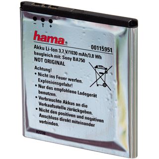 Hama Li-Ion-Akku BA750 für Sony Xperia