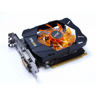 2GB ZOTAC GeForce GTX 650 Aktiv PCIe 3.0 x16 (Retail)
