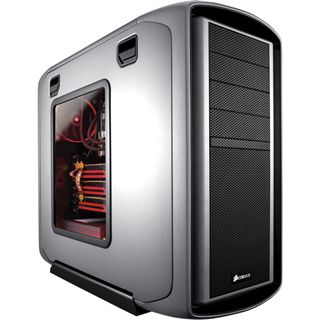 Corsair Graphite 600T mit Sichtfenster Midi Tower ohne Netzteil silber