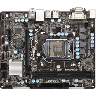 ASRock B75M-DGS Intel B75 So.1155 Dual Channel DDR3 mATX Retail