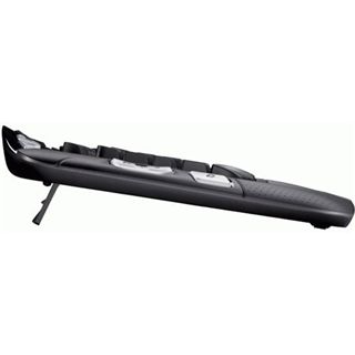 Logitech K350 USB Deutsch schwarz (kabellos)