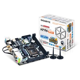 Gigabyte GA-H77N-WIFI Intel H77 So.1155 Dual Channel DDR3 Mini-ITX