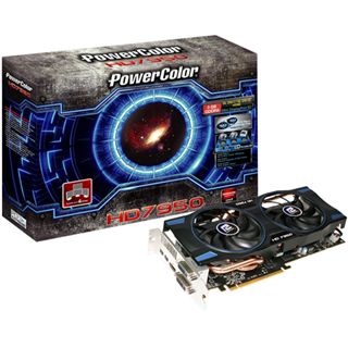 3GB PowerColor Radeon HD 7950 V2 Dualfan Aktiv PCIe 3.0 x16 (Retail)