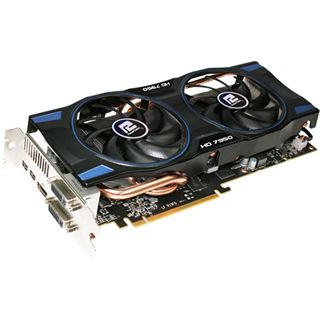 3GB PowerColor Radeon HD 7950 V2 Dualfan Aktiv PCIe 3.0 x16 (Retail)