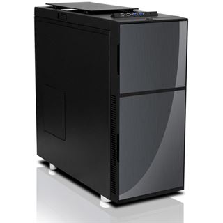 Nanoxia Deep Silence 1 ged&auml;mmt Midi Tower ohne Netzteil anthrazit