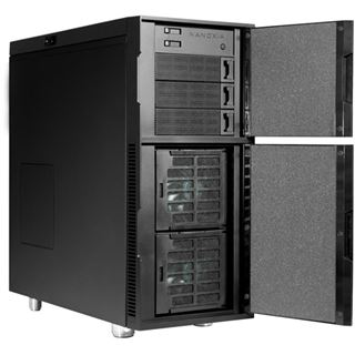 Nanoxia Deep Silence 1 ged&auml;mmt Midi Tower ohne Netzteil anthrazit